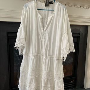 City Chic Ivory Tunic
